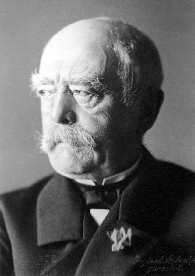 Otto Von Bismarck, chancelier de l'Allemagne
