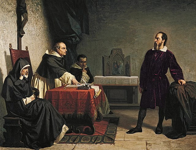 Galilée jugé par l'Inquisition