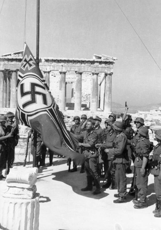 Allemands en Grèce